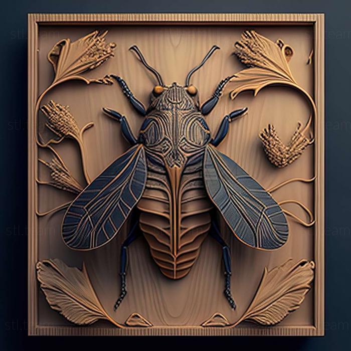 3D модель Linotaeniidae (STL)